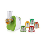 Electric Grater set white background