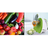 Electric Grater with fruits and vegetables