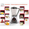 Electric Soup Maker Set with demo white background