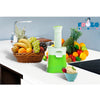 Frozo Fruit Maker on the kitchen counter with fruits