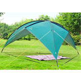 large storm tent side view