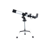 telescope white wide view white background